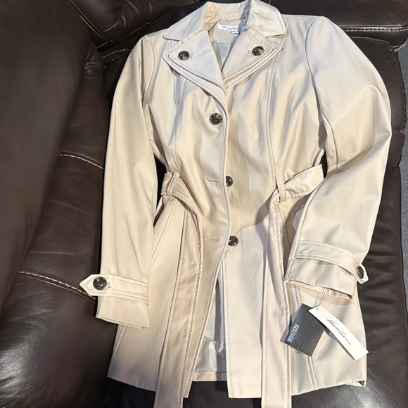 Women’s Kenneth Cole Reaction Trench Coat - Small - Picture 4 of 7